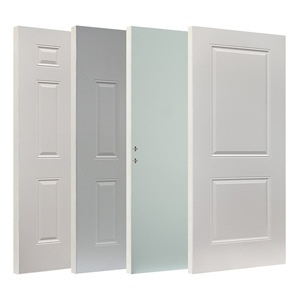 Kiming <span class=keywords><strong>2025</strong></span> thiết kế mới bên ngoài thương mại chống cháy thép an ninh cửa trước bán buôn cửa lá đơn cho ngôi nhà - Product Image 1