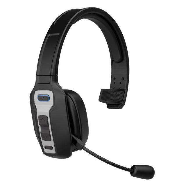 Noise Canceling Wireless Headset with Mute Mic - Bluetooth On-Ear Headphones for Truckers Home Office Skype Calls