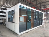 Edificio de Oficinas Modular de Construcción Rápida, Casa Contenedor Portátil y Desmontable Moderna para Obras de Construcción