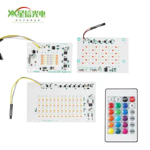 XGD Control de interruptor de alto rendimiento Reflector regulable RGB 20W 50W 100W Módulo LED DOB