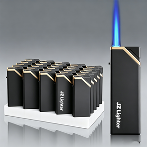 Briquet à gaz butane classique personnalisé avec logo, coupe-vent, en métal, rechargeable, pour cadeau publicitaire, directement de l'usine - Product Image 4