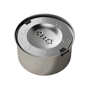 Bol flottant en acier inoxydable grande capacité anti-renversement pour chien et chat – Distributeur d'eau universel pour animaux de compagnie - Product Image 1