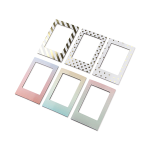 Ensemble de mini cadres photo magnétiques, cadres photo pour réfrigérateur de taille Instax Mini, aimants décoratifs pour cadres photo <span class=keywords><strong>Polaroid</strong></span> - Product Image 3