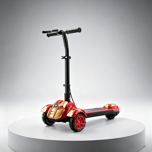 Trottinette pour enfants de 6 à 12 ans, facile à utiliser, stable, <span class=keywords><strong>en</strong></span> alliage d'aluminium, double frein, hauteur réglable, pour <span class=keywords><strong>l</strong></span>'extérieur - Product Image 1