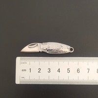 Couteau utilitaire de poche mini en acier inoxydable - Personnalisable OEM, léger, durable, qualité industrielle, outil porte-clés