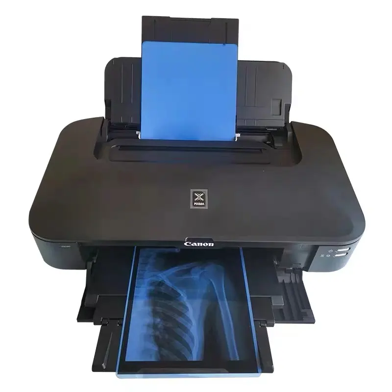 Blauw Transparant Film Voor Ct Dr Mri X Ray Film 210 Microfoons Blauwe Basis Medische Film Voor Inkjet Printer Epson canon Dye & Pigment Inkt