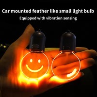 Lampe suspendue pour voiture, lumière d'ambiance intérieure respirante, décoration de rétroviseur, détection automatique
