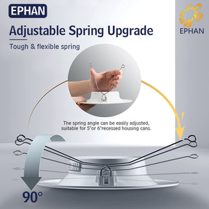 Đơn Giản Trang Bị Thêm Cài Đặt <span class=keywords><strong>Led</strong></span> Chìm Có Thể Ánh Sáng 5/6 Inch 5CCT 15W 1250Lm <span class=keywords><strong>Led</strong></span> Có Thể <span class=keywords><strong>Lights</strong></span> <span class=keywords><strong>E26</strong></span> Cơ Sở Vít Trong - Product Image 4