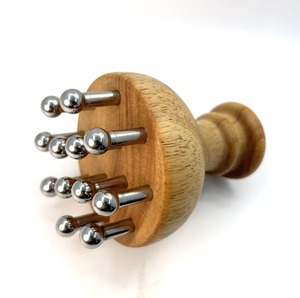 Peine Gua Sha de Acero Inoxidable 304 con Puntas Gruesas para Masaje Abdominal, Masaje de Meridianos y Alivio del Dolor - Product Image 4