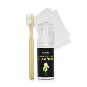 Lussuosa soluzione di pulizia per gioielli naturali da 50ml, il Kit per la pulizia degli orologi include un panno per lucidare le spazzole - Product Image 3