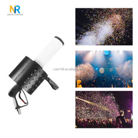 Vente directe d'usine Ruien, canon à confettis CO2 1600Psi, 7 couleurs, pistolet à main, machine d'ambiance de scène avec glace sèche