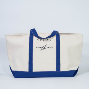 Thuyền Tote Chất lượng cao nặng 24 oz bông vải tùy chỉnh vải Tote Túi biểu tượng tùy chỉnh trống Tote túi vải - Product Image 1