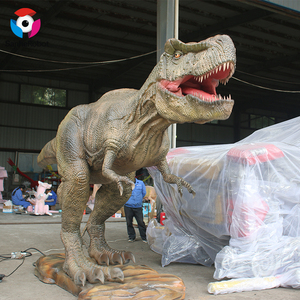 Statue de dinosaure <span class=keywords><strong>Indominus</strong></span> Rex grandeur nature modèle animatronique en caoutchouc de Silicone pour enfants parc d'attractions intérieur manèges parcs d'aventure - Product Image 6