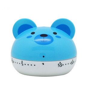 Creative Animal Mechanical <b>Timer</b> 60 Min Countdown Kitchen <b>Timer</b> For Cooking With Frog Rabbit Chick Puppy Design - Product Image 3