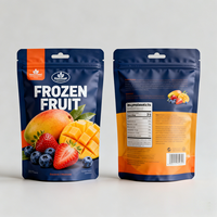 Sacs Doypack Personnalisés en Gros pour Frites Surgelées et Fruits – Emballage Plastique Mylar à Fond Plat