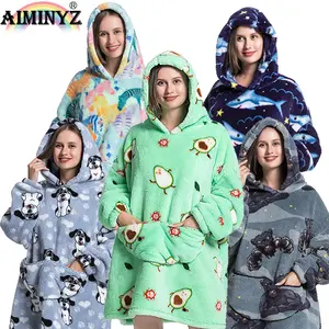AIMINYZ, оптовая продажа, одежда для защиты от холода, ленивый плащ, толстовка, свитшот, одеяла, свитшот, одеяла, пижамы для взрослых и детей, ленивый человек