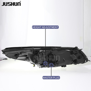 JUSHUN Faros Delanteros LED Mejorados para Hyundai <span class=keywords><strong>Sonata</strong></span> 2015-2018, Luces de Circulación Diurna de Alta Calidad con 2 Lentes - Product Image 4