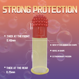 Brandneues Produkt Hochwertige Kondom verdickte geformte profession elle Herren kondome - Product Image 4