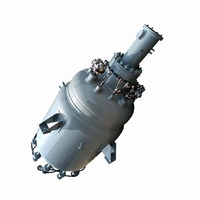 Réacteur à enveloppe chauffante à huile Borui 1000L en acier inoxydable 304 316L