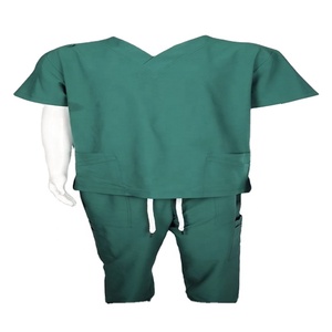 2014 uniformes médicos personalizados enfermería Jogger mujer Scrubs uniformes conjuntos con tops y pantalones - Product Image 5