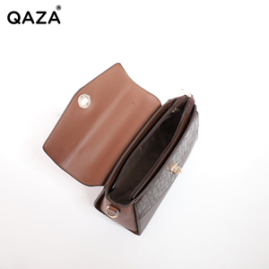 Sac à main bandoulière grande capacité pour femme <span class=keywords><strong>QAZA</strong></span>, fourre-tout décontracté avec logo personnalisé et fermeture éclair, nouveau design du fabricant - Product Image 6