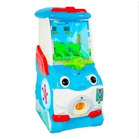 Dessin animé grand artilleur Mini flipper Nouveau produit Machine de jeux vidéo de tir d'arcade à pièces pour les enfants