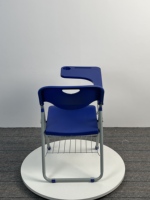 Chaise de conférence pliable en plastique avec tablette de bras d'écriture pour l'école, l'université et le salon des étudiants Vente en gros moderne