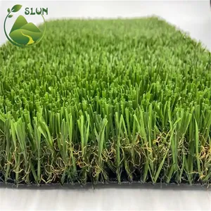 Kunstgras-Steppteppich Fabrik Direktverkauf grüner Rasen teppich Kunstgras und Landschaftsboden