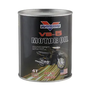 Full Synthetic Engine Oil 20w-50 5W-30 SL Manufactured Car Oil Optimal Lubrication Enhanced Fuel Efficiency