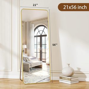 <span class=keywords><strong>Miroir</strong></span> sur pied pleine longueur sur mesure, certifié, durable, haut de gamme et grand format pour salon - Product Image 5