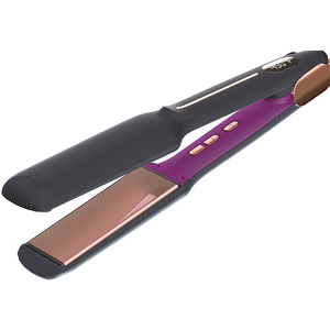 Ulelay Private Label 2 in 1 <strong>Hair</strong> <strong>Straightener</strong> 1.5 Inch <strong>Ceramic</strong> Plates Professional Flat Iron Heats up Fast With PTC Heater 450F - Product Image 3