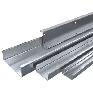 Vigas de correa de acero tipo C Z galvanizadas para estructura de acero