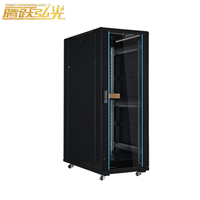 Armoire serveur haute capacité 32U 1000*600*1600mm avec porte perforée, rack sur pied pour données d'entreprise