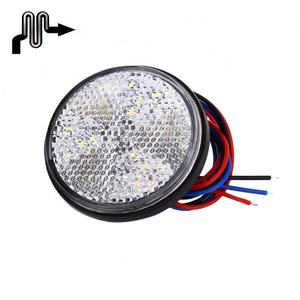 12V Moto <span class=keywords><strong>Plaque</strong></span> Arrière Lampe Position Arrière Led Torche Réflecteur Led Module Réflecteur Led Lumière Réflecteur 24LEDs - Product Image 3