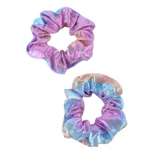 11 لونًا للنساء لون ليزر لامع أربطة شعر مرنة للفتيات أربطة شعر ذيل حصان أربطة شعر رأس إكسسوارات ارتداء - Product Image 2