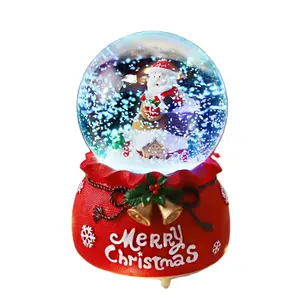 Decorazione creativa Polyresin Christmas Snow Globe Eco Friendly water snow globe