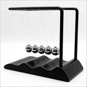 Juguete Novedoso para la Oficina, Péndulo de Newton, Bola de Metal, Artesanía, Alivio del Estrés, Regalo Creativo para Navidad - Product Image 1
