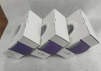 Rouleau de papier abrasif en céramique violet, grain 180, 70 mm x 12 m, auto-agrippant, 2-3/4 po x 13 yards # 80-- # 400