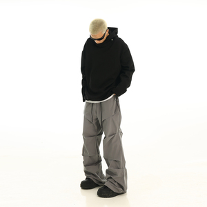 <span class=keywords><strong>Pantaloni</strong></span> Cargo da <span class=keywords><strong>paracadutista</strong></span> di Design americano High Street da uomo larghi e dritti di fascia alta alla moda stile Casual traspirante antivento antivento - Product Image 3