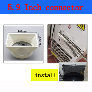 Pièces <span class=keywords><strong>de</strong></span> <span class=keywords><strong>climatiseur</strong></span> portables <span class=keywords><strong>de</strong></span> 5.9 pouces unité <span class=keywords><strong>de</strong></span> courant alternatif mobile à domicile avec <span class=keywords><strong>adaptateur</strong></span> <span class=keywords><strong>de</strong></span> conduit <span class=keywords><strong>de</strong></span> ventilation <span class=keywords><strong>de</strong></span> <span class=keywords><strong>fenêtre</strong></span> et coupleur <span class=keywords><strong>de</strong></span> tuyau d'échappement - Product Image 4