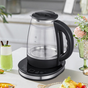 Glass Electric <b>Kettle</b> 1.0L <b>Temperature</b> <b>Control</b> Auto Shut Off For Tea Brewing Home Use - Product Image 4