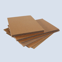 Papier kraft vierge vert recyclable de haute qualité, carton ondulé, PVC gaufré sur une face, rembourrage personnalisé, numérique HuiLong