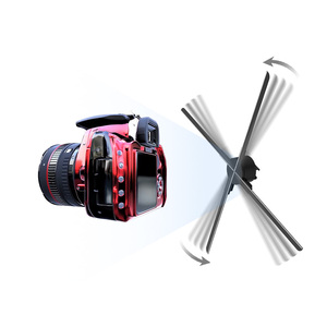 Nouvel écran <span class=keywords><strong>holographique</strong></span> à 4 pales, 1920x1080, projecteur 3D rotatif, <span class=keywords><strong>hélice</strong></span> de ventilateur <span class=keywords><strong>holographique</strong></span>, vente en gros, chine - Product Image 5