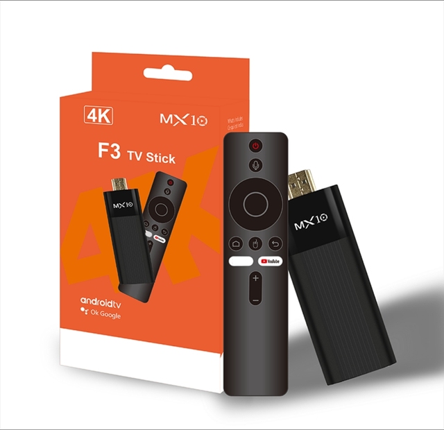 MX10-F3 Product H313 Four Core WiFi6 BT 5.0 Support 4K H313 Android 13.0 2GB Ram 16GB Storage With BT Voice Remote Control