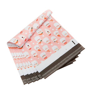 Impresión personalizada Poly Mailers Sobres de envío impermeables Bolsas de embalaje blancas para envío Mailing - Product Image 1