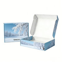 Boîte cadeau écologique recyclable pour soins personnels, emballage personnalisé avec logo, gaufrage et pelliculage mat, carton ondulé, emballage beauté