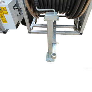 Arroseur à enrouleur de tuyau entraîné par l'eau à haute efficacité Jp50-150 Bibo pour l'irrigation des terres agricoles avec une distribution uniforme de l'eau - Product Image 4