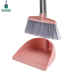 Trung Quốc Nhà Máy Yuanyang Thiết Kế Nhựa Cầm Tay Chổi Với Dustpan Set Sợi Mềm Chổi Cho Dễ Dàng Làm Sạch Giá Rẻ Giá - Product Image 3