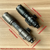 Lampe torche tactique Surefir M300 M600B M600C en nylon avec montage sur rail de 20 mm pour la chasse