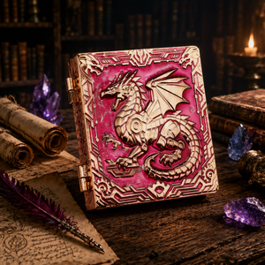 Nuevo Diseño de Dados Giratorios Metálicos con Forma de Libro Mágico para <span class=keywords><strong>Dungeons</strong></span> <span class=keywords><strong>and</strong></span> <span class=keywords><strong>Dragons</strong></span> - Product Image 1